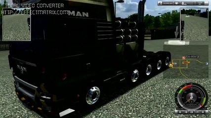 German truck simulator Man Tgx Bundeswehr 10x6 By Develovment 2012