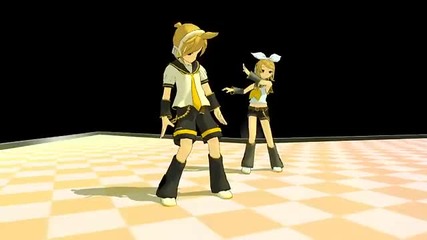 [mmd] [rin Len Romantic Night ]