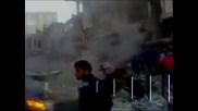 Сирийски изтребители бомбардират столицата
