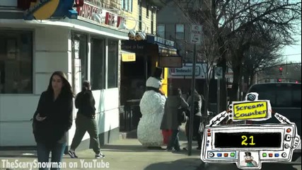 The scary snowman - Страшният снежен човек Mortal Kombat