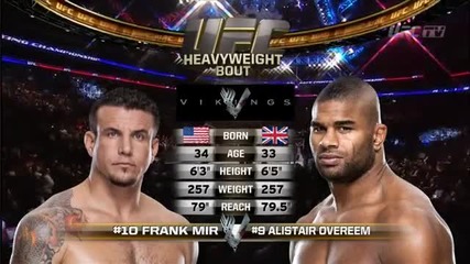 Alistair Overeem vs. Frank Mir - Full Fight ( 01.02.2014 )