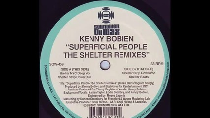 Kenny Bobien - Superficial People (shelter Strip Down Vocal)