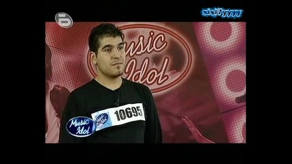 Music Idol 3 - Кастинга В Скопие - Марко Миланович 