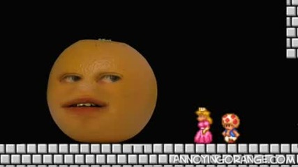 Annoying Orange Super Mario
