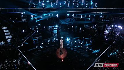 Алисън Потер изпълнява песента на Деми stone Cold в The Voice 2016(ментор Кристина Агилера)