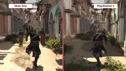 Assassin's Creed 4 Xbox One vs. Ps4 Graphics Comparison