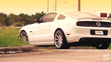 Ford Mustang с комплект джанти Vossen C V T