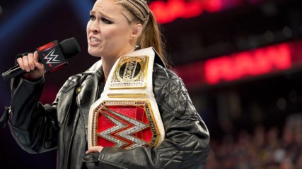 Ronda Rousey, Becky Lynch and Charlotte Flair comment on competing in WrestleMania's main event: Raw, March 25, 2019
