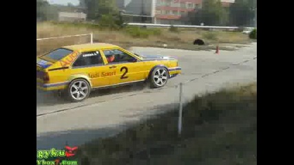 РАЗГРАД - Рали крос 2008 Ани Ванков с AUDI QWATRO 4X4 TURBO