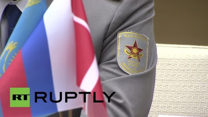 Russia: Recently returned ISS crew pay tribute to legendary cosmonaut Yuri Garagin