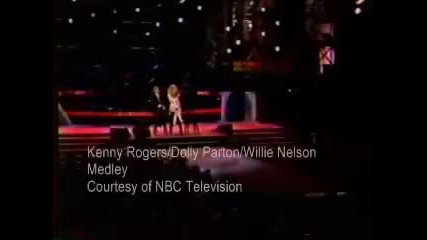 Kenny Rogers_dolly Parton_willie Nelson Live Medley