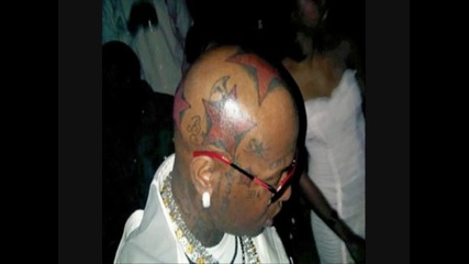 Birdman си татуира още 4 - звезди на главата .. 40 сек 
