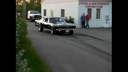 67 Camaro burnout 