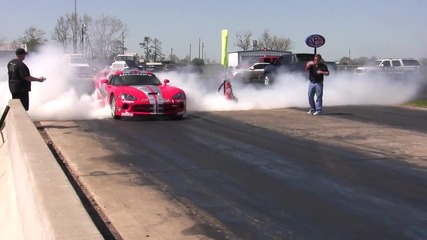8.61 @ 167 mph - Russian Viper Comp Coupe Twin Turbo 