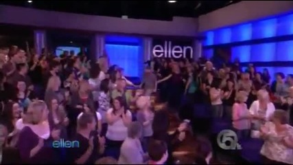 Strahotno izpylnenie na Justin Bieber - Baby na jivo v shouto na Ellen 17.05.2010 