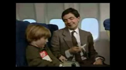 Mr Bean In Flight