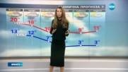 Прогноза за времето (07.11.2016 - централна емисия)