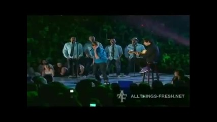 Justin Bieber ft. Drake - Awesome Live 07.2010