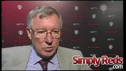 Manchester United 3 - 0 West Ham - Interview Sir Alex Ferguson 