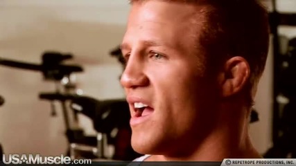 Justin Wilcox on growing from wrestling to bodybuilding
