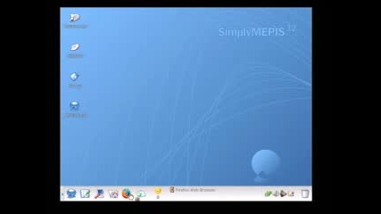 Mepis Beta 32 6.04 - K62 - Firefox