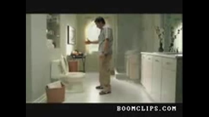тоалетната неще да се запуши-реклама