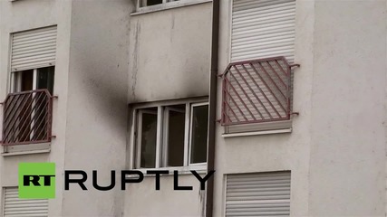 Germany: Pro-refugee march in Heppenheim after shelter attack injures 5