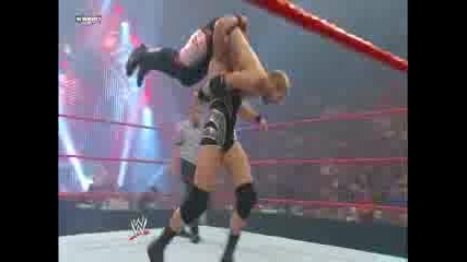 wwe 2009 Blacklash Jack Swagger vs Christchan Мач за титлата на Ecw 
