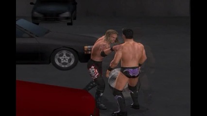 Raw vs Smackdown 2011 - Edge vs Chris Jericho |backstage| 