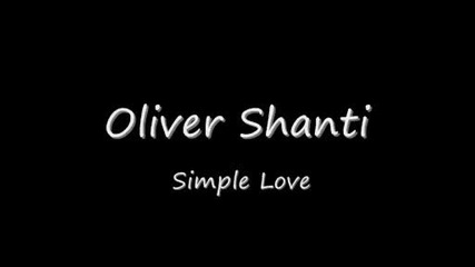 Oliver Shant - Simple Love