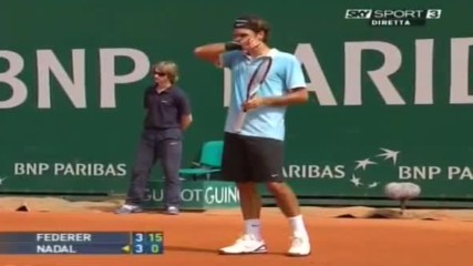 Montecarlo 2008 Federer Nadal