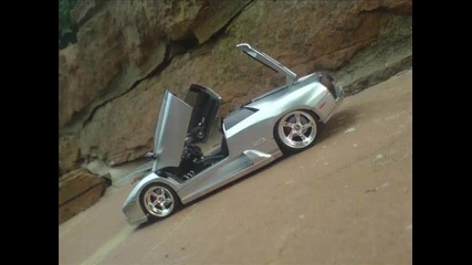 Jada Toys Mercedes S klasse Lamborghini Murcielago 
