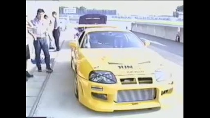 Дрифт и Тайм Атак на Tsukuba Circuit с Jun Supra 750hp