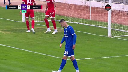 Несебър - ЦСКА 0:0 /първо полувреме/