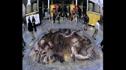 Невероятни 3d рисунки