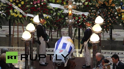 Uruguay: Wake held for 'Maracanazo' World Cup winner Alcides Ghiggia