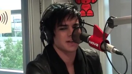 Novafm Australia - Adam Lambert Wants A Stronger Jaw Line