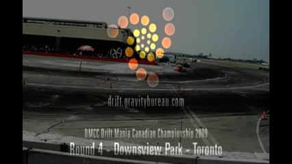 Drift Posse Pat Cyr Drifting Breakdown - Dmcc 2009 Round 4 - Toronto 