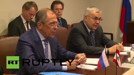 UN: FM Lavrov meets with Lebanese PM Salam on sidelines of UNGA
