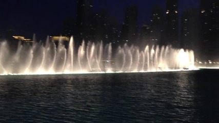 The Dubai Fountain - Time to Say Goodbye