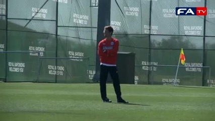 England - Fifa World Cup 2010 - England Training Session - 21 06 10 (hd) 