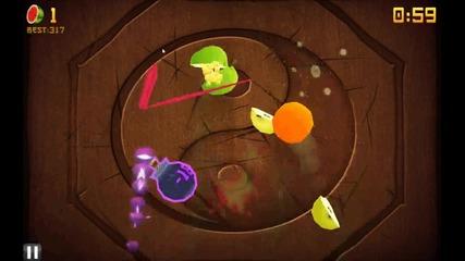 Fruit ninja Arcade mode