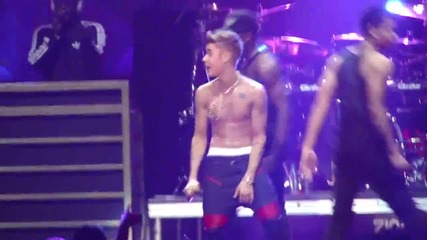 Justin Bieber - Baby - Shirtless! - Z100 Jingle Ball 2012 Hd