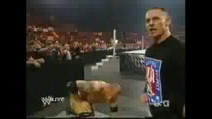 Cena Helps Batista(wtf)