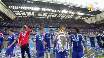 Челси Шампион на Англия за сезон 2014/2015 - Награждаване
