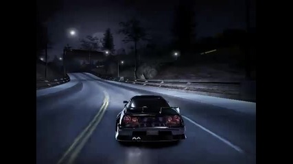 Need For Speed - Checkpoint with nissan skyline 
