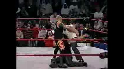 Tna Sting Cage And Abyss Brawl Before The