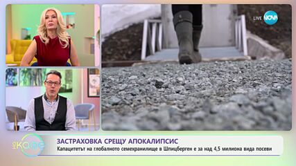 Застраховка срещу апокалипсис - международното хранилище за семена в Норвегия - „На кафе“