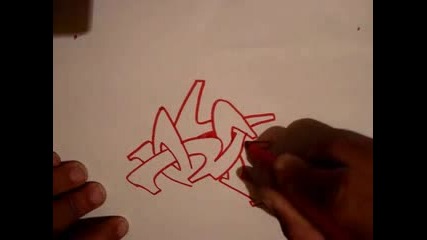 Drawing Graffiti Wildstyle 2