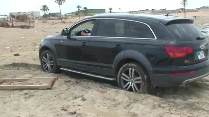 Как се справя Audi Q7 по българското черноморие